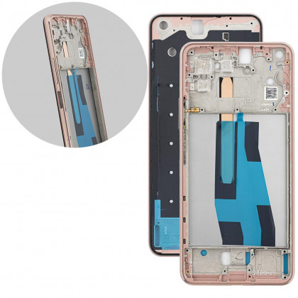 Рамка дисплея Xiaomi Mi 11 Lite, Pink, фото № 1 - ukr-mobil.com