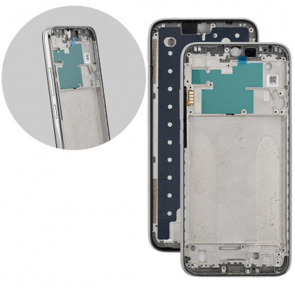Рамка дисплея Xiaomi Redmi Note 8, Silver, фото № 1 - ukr-mobil.com