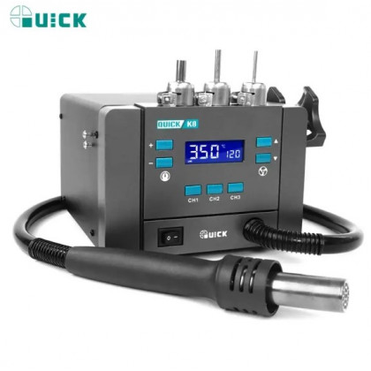 Паяльная станция Quick K8, термовоздушная, 1000 W, фото № 5 - ukr-mobil.com