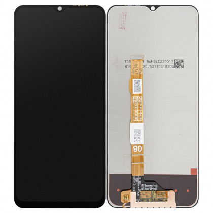 Дисплей Vivo Y02s, Y16, Y33s, Y55s, Y74s, Y76s, с тачскрином, Original PRC, Black, фото № 1 - ukr-mobil.com