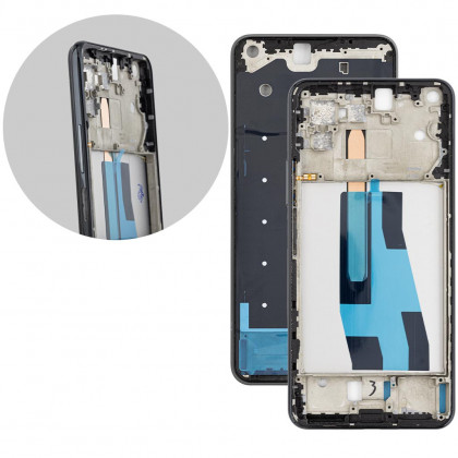 Рамка дисплея Xiaomi Mi 11 Lite, Black, фото № 1 - ukr-mobil.com