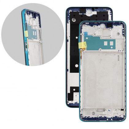 Рамка дисплея Xiaomi Redmi Note 9 Pro, Redmi Note 9S, Blue, фото № 1 - ukr-mobil.com