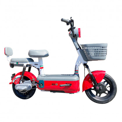 Электроскутер MIMA, 350W, Red, фото № 3 - ukr-mobil.com