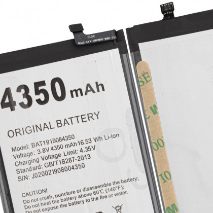 Аккумулятор Doogee N20, BAT1919084350, (4350 mAh), Original, фото № 2 - ukr-mobil.com