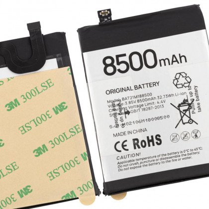 Аккумулятор Doogee V10 5G, V11 5G, BAT21M188500, (8500 mAh), Original, фото № 2 - ukr-mobil.com