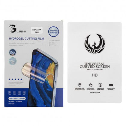 Гидрогелевая пленка HD Clear TPU, 180mm*120mm, ( упаковка 50 шт.) - ukr-mobil.com