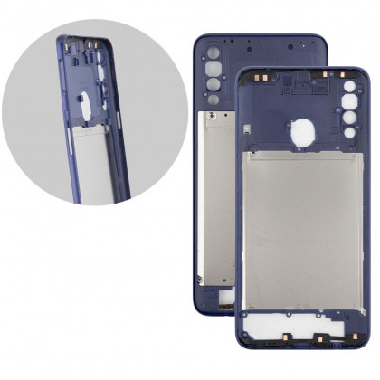 Средняя часть корпуса Samsung A207 Galaxy A20s, Blue, фото № 1 - ukr-mobil.com