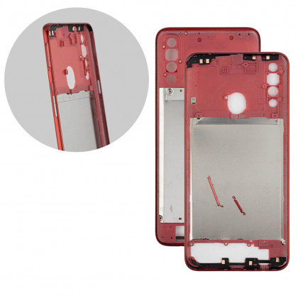 Средняя часть корпуса Samsung A207 Galaxy A20s, Red, фото № 1 - ukr-mobil.com