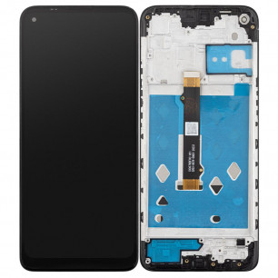 Дисплей Motorola G9 Power (XT2091-3, XT2091-4), с тачскрином, с рамкою, Original PRC, Black
