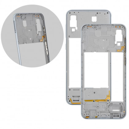 Средняя часть корпуса Samsung A305 Galaxy A30, White, фото № 1 - ukr-mobil.com