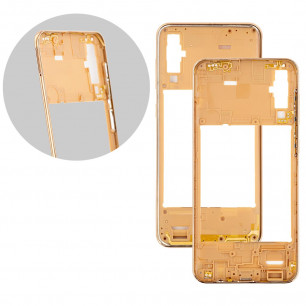Средняя часть корпуса Samsung A505 Galaxy A50, Gold