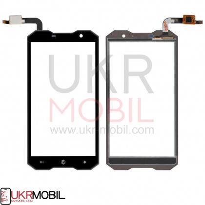 Сенсор (тачскрин) Homtom ZoJI Z8 IP68, Black - ukr-mobil.com