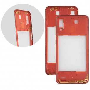 Средняя часть корпуса Samsung A205 Galaxy A20, Red