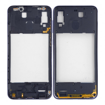 Средняя часть корпуса Samsung A205 Galaxy A20, Blue, фото № 2 - ukr-mobil.com