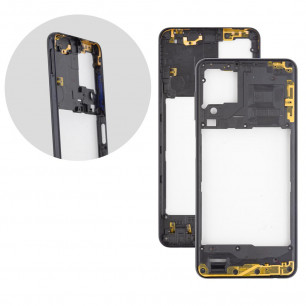 Средняя часть корпуса Samsung A225 Galaxy A22, Black