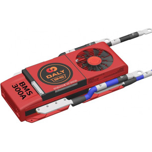 Плата BMS Smart (Bluetooth) DaLy, LiFePo4, 48V, 16S, 300A, (симетрия, влагозащитная, с балансиром), UART, Bluetooth, кнопка включения