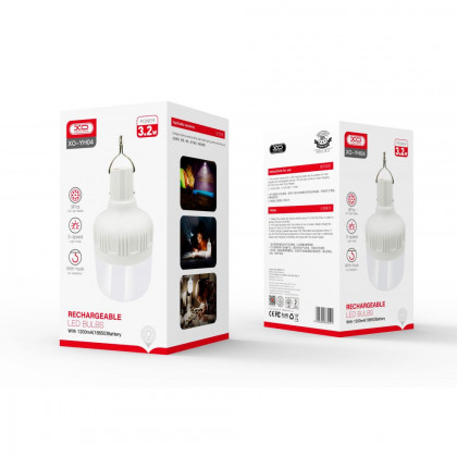 Лампа светодиодная XO-YH04, с аккумулятором 18650 на 1200 mAh, micro USB - ukr-mobil.com