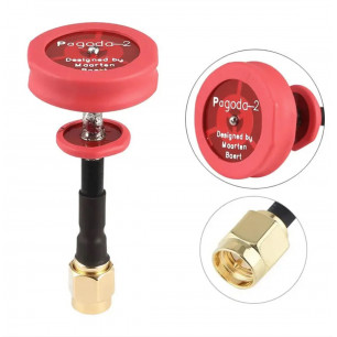 Антенна для видео передатчика FPV Pagoda-2, 5.8G, 80 mm, SMA