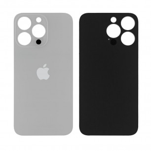 Задняя крышка Apple iPhone 13 Pro, большой вырез под камеру, Original, Silver