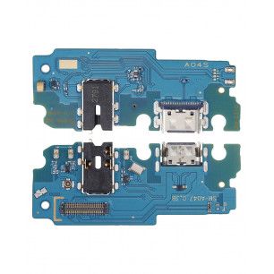 Шлейф Samsung A047 Galaxy A04s, с разъемом зарядки, гарнитуры, микрофоном, Original