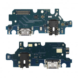 Шлейф Samsung A135, A137 Galaxy A13, с разъемом зарядки, гарнитуры, микрофоном, Original