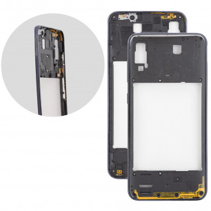 Средняя часть корпуса Samsung A305 Galaxy A30, Black