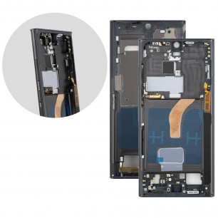 Рамка дисплея Samsung S908 Galaxy S22 Ultra, Phantom Black