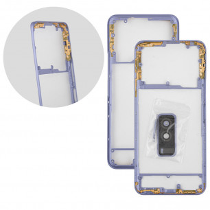 Средняя часть корпуса Vivo Y53s (V2111A, V2058), Deep Sea Blue