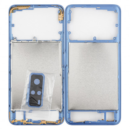 Средняя часть корпуса Vivo Y31 (V2036), Y31s (V2054A), Ocean Blue, фото № 3 - ukr-mobil.com