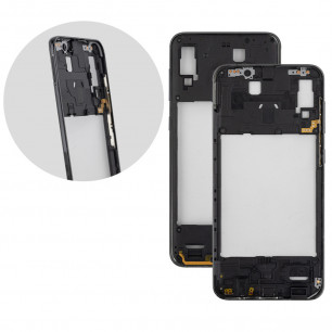 Средняя часть корпуса Samsung A205 Galaxy A20, Black