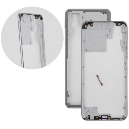 Средняя часть корпуса Xiaomi Redmi Note 10, Redmi Note 10S, Pebble White, фото № 1 - ukr-mobil.com