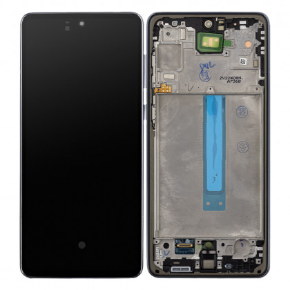 Дисплей Samsung A736 Galaxy A73 5G, с тачскрином, рамкой, OLED (BIG LCD), Black, фото № 1 - ukr-mobil.com