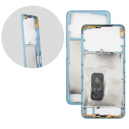 Средняя часть корпуса Vivo Y31 (V2036), Y31s (V2054A), Light Blue, фото № 1 - ukr-mobil.com