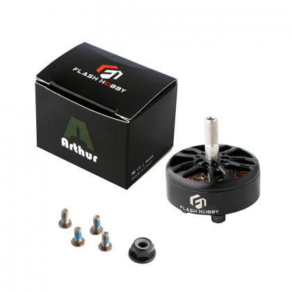 Мотор бесколлекторный Arthur Flash Hobby A2807 1300KV, фото № 6 - ukr-mobil.com