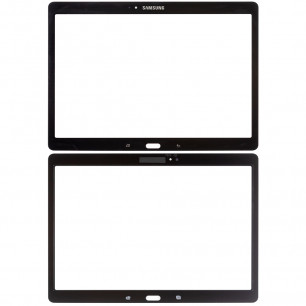 Стекло дисплея Samsung T800 Galaxy Tab S 10.5, T805 Galaxy Tab S 10.5 LTE, с OCA пленкой, Original, Black