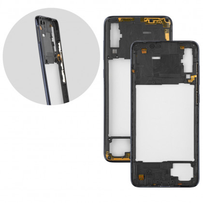 Средняя часть корпуса Samsung A705 Galaxy A70, Black, фото № 1 - ukr-mobil.com