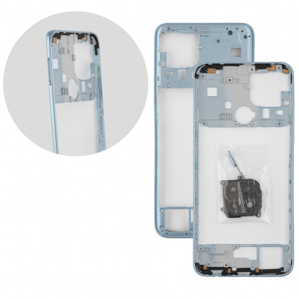 Средняя часть корпуса Oppo A15, Blue, фото № 1 - ukr-mobil.com