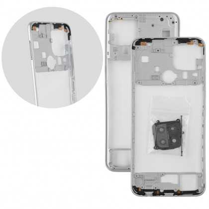 Средняя часть корпуса Oppo A15, White, фото № 1 - ukr-mobil.com