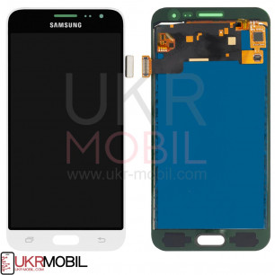 Дисплей Samsung J320 Galaxy J3 2016, с тачскрином, TFT, White