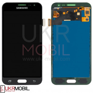 Дисплей Samsung J320 Galaxy J3 2016, с тачскрином, TFT (с регулируемой подсветкой), Black