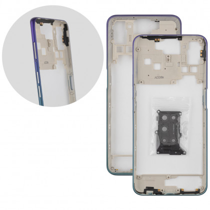 Средняя часть корпуса Oppo A52, A72, A92, Purple, фото № 1 - ukr-mobil.com