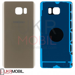 Корпус Samsung N920 Galaxy Note 5 задняя крышка (High Quality) Gold