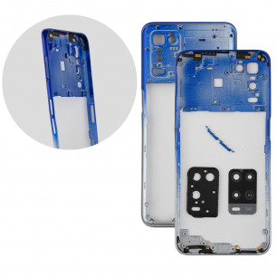 Средняя часть корпуса Oppo A54 4G, Starry Blue