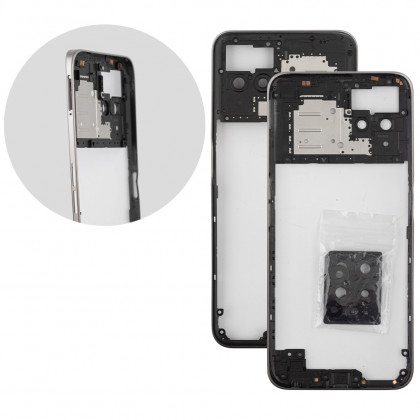 Средняя часть корпуса Oppo Realme 8i, Silver, фото № 1 - ukr-mobil.com