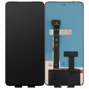 Дисплей Motorola G84, с тачскрином, Original PRC, Black