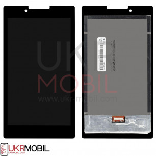 Дисплей Lenovo Tab 2 A7-30HC, (Yellow FPC), с тачскрином, Black