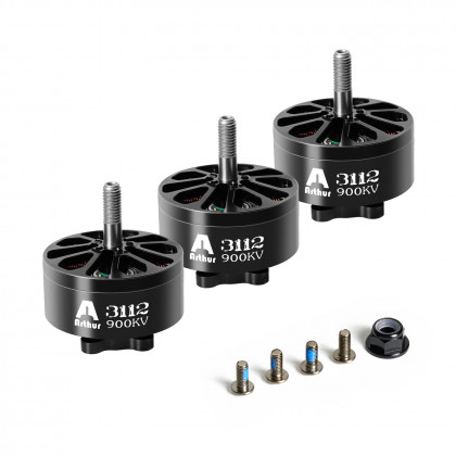 Мотор бесколлекторный Arthur Flash Hobby A3112 900KV, фото № 2 - ukr-mobil.com