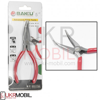 Плоскогубцы угловые Baku BK-055 125mm, фото № 1 - ukr-mobil.com