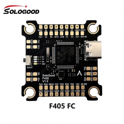 Полетный стек SoloGood FC: SB-F405-V1, ESC: SB-BLS-55A, фото № 5 - ukr-mobil.com