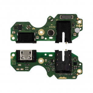 Шлейф Tecno Spark 8c (KG5n), с разъемом зарядки, гарнитуры, микрофоном, Original
